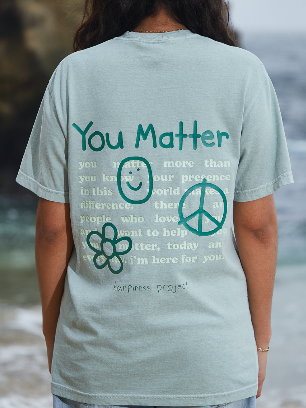 You Matter T-Shirt - Sage Green