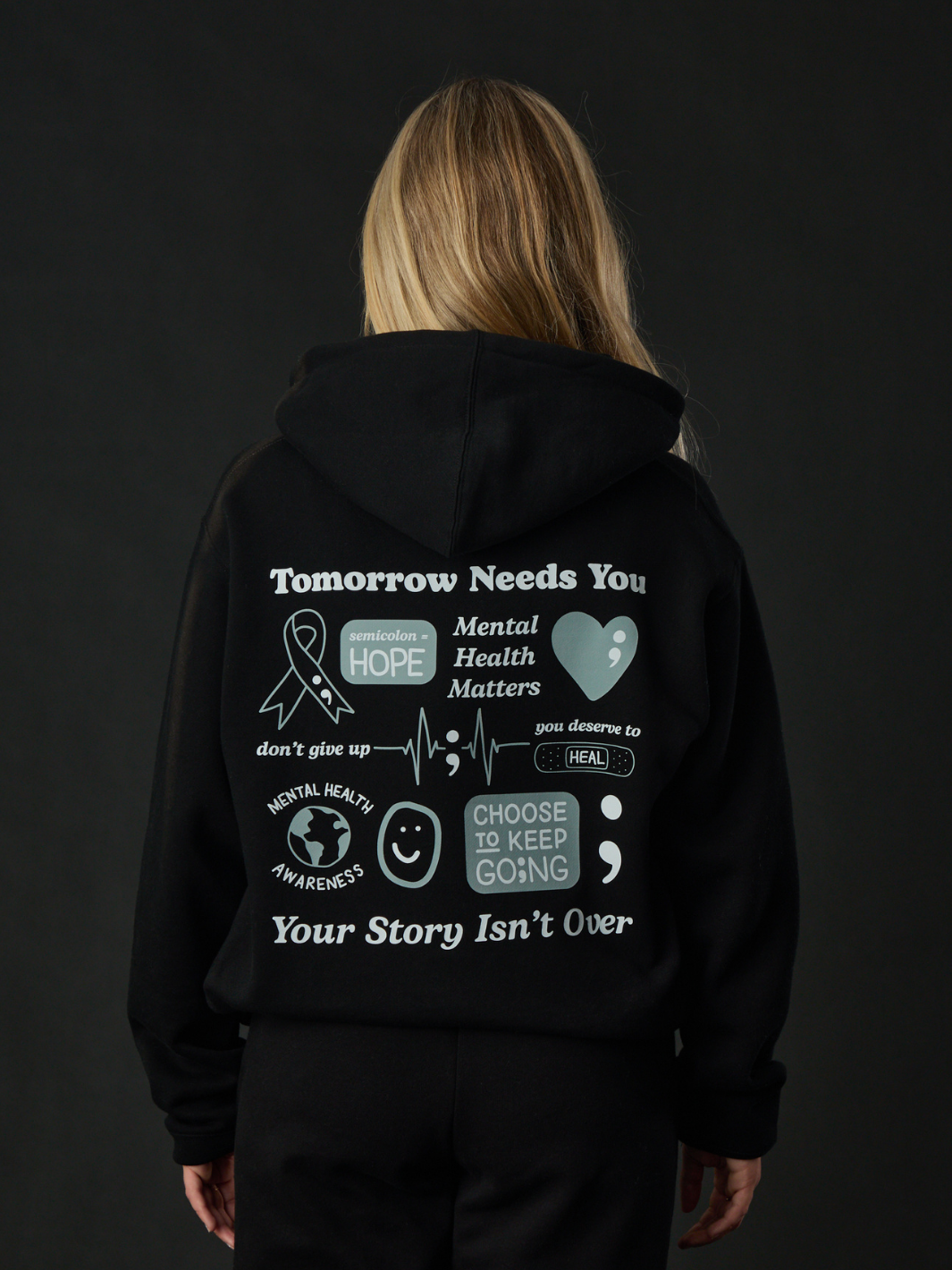 Semicolon Hoodie + Sweatpants Set