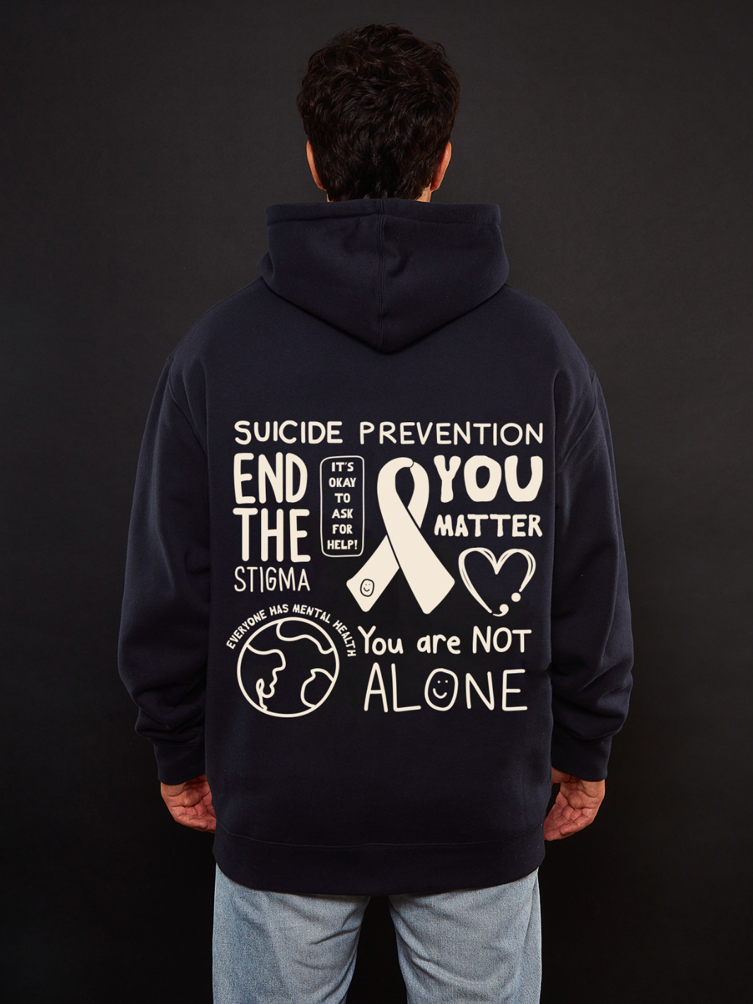 Prevention Month Hoodie - Navy