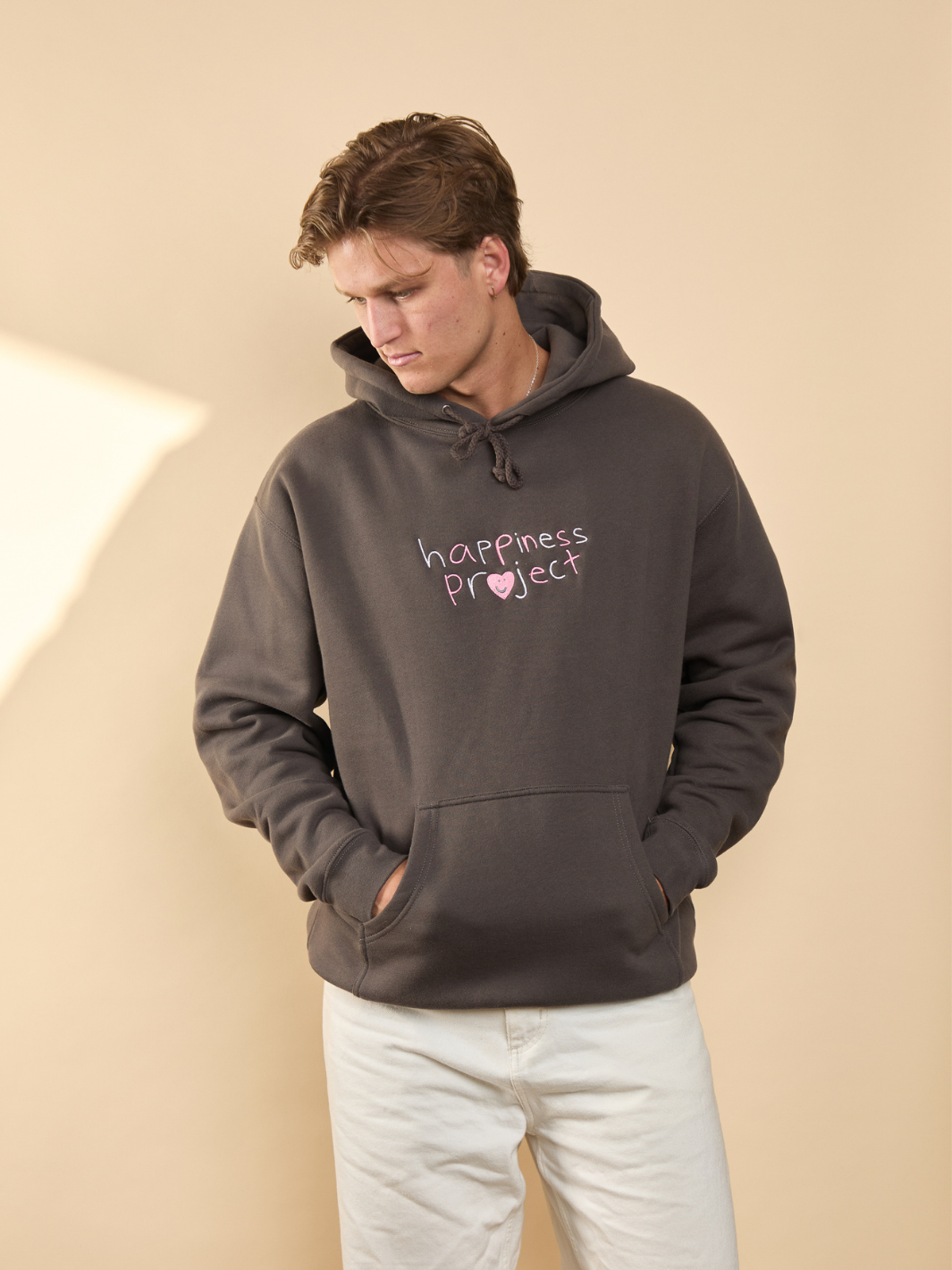 Mental Health Matters Heart Hoodie - Pepper