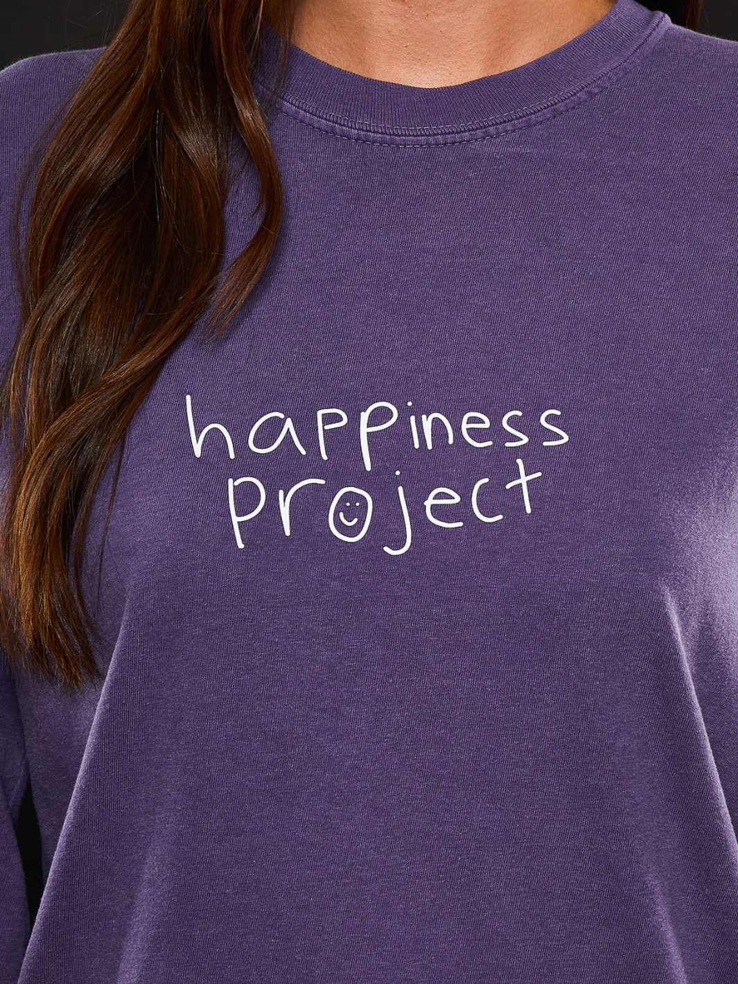 Prevention Month Long Sleeve - Grape