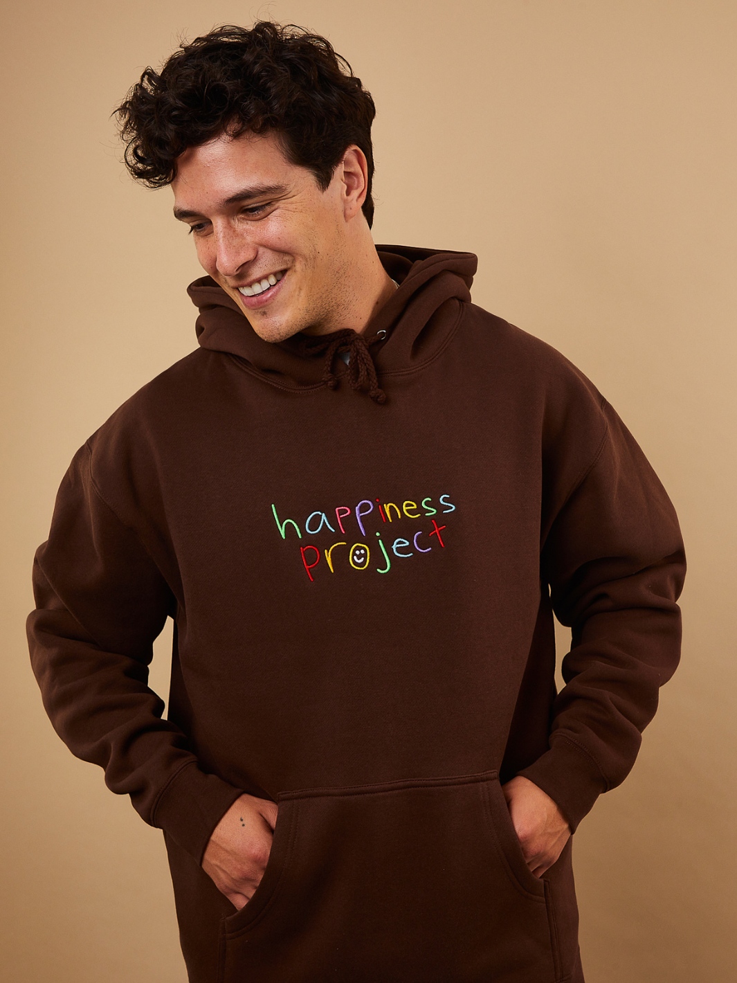 Original Happiness Hoodie - Brown