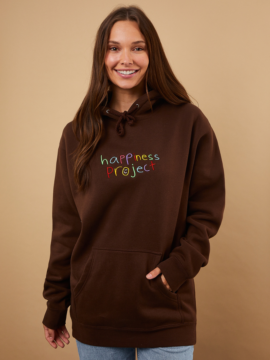 Original Happiness Hoodie - Brown