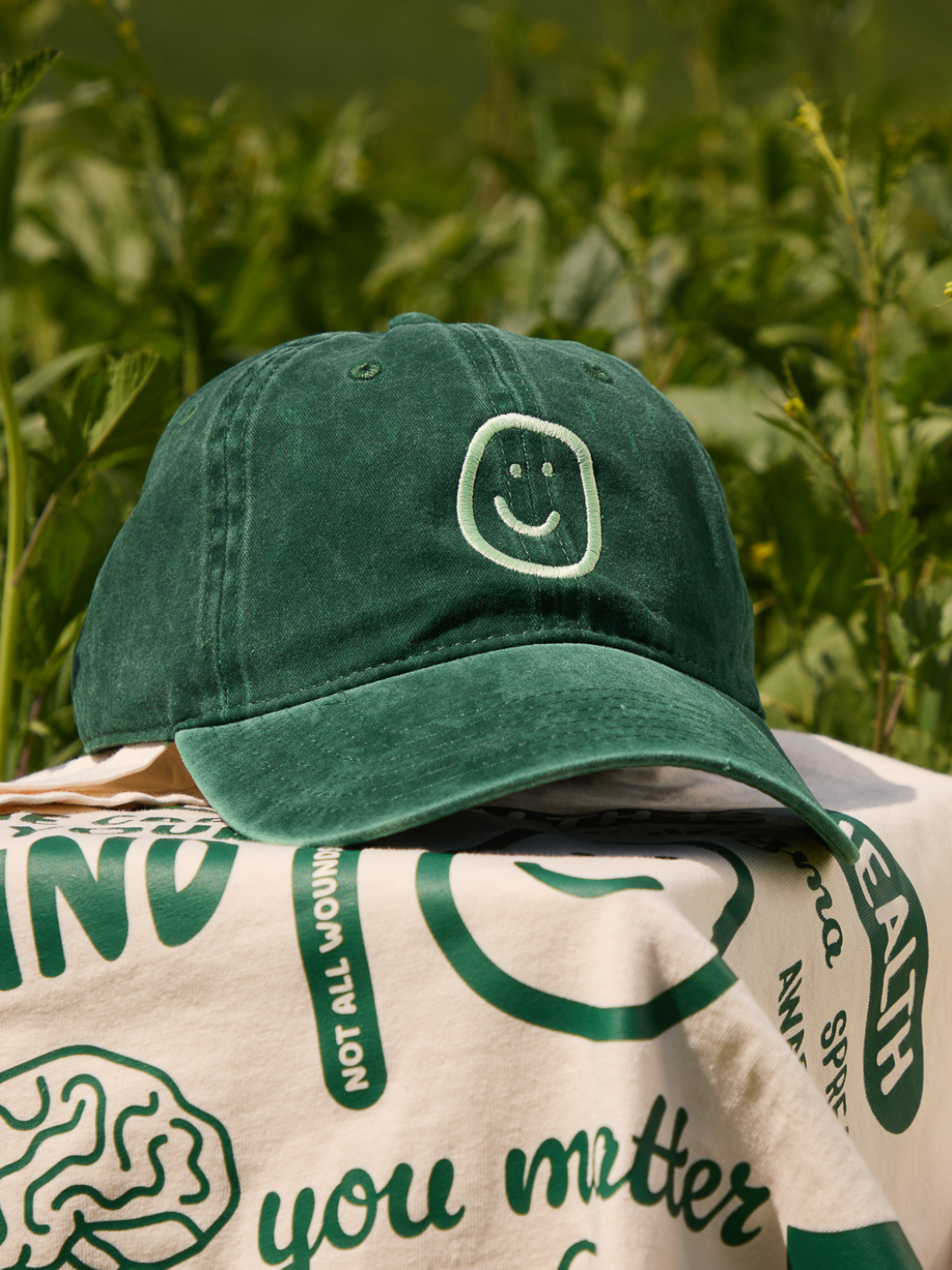 Nick Dad Hat - Pigment Green