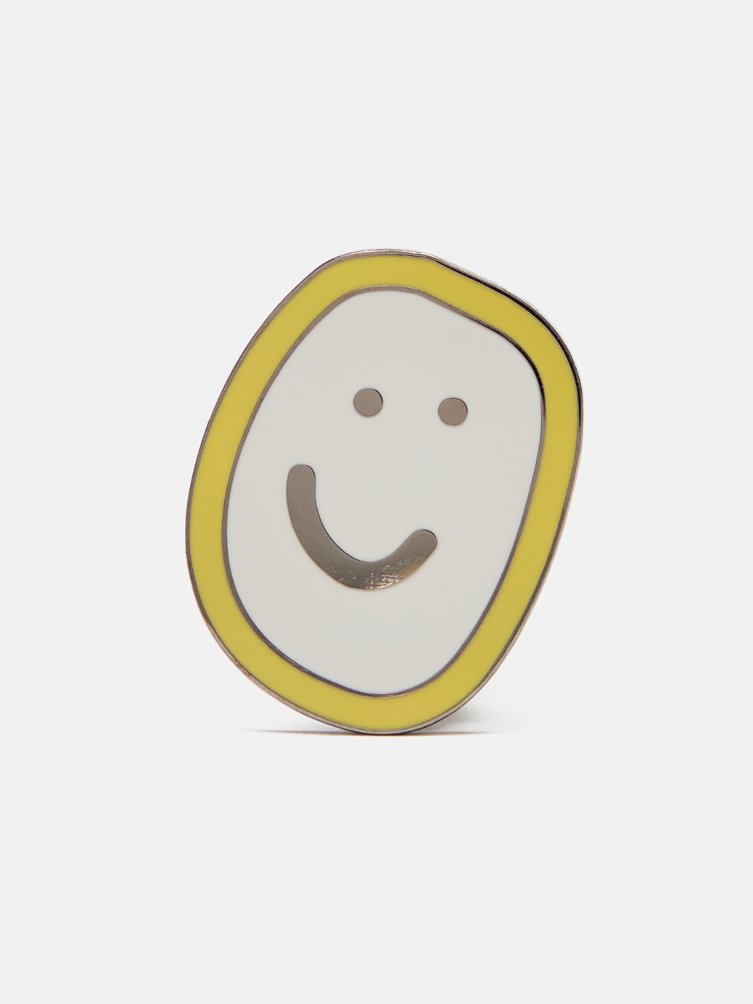 Nick Smiley Enamel Pin