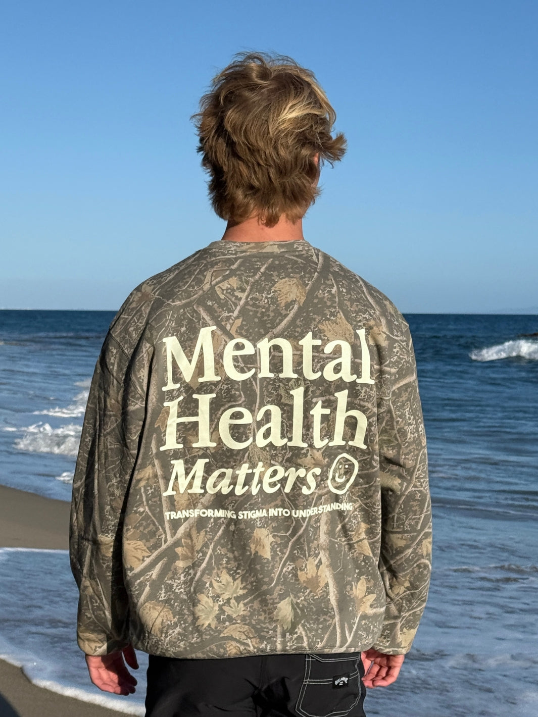 Mental Health Matters Crewneck - Camo