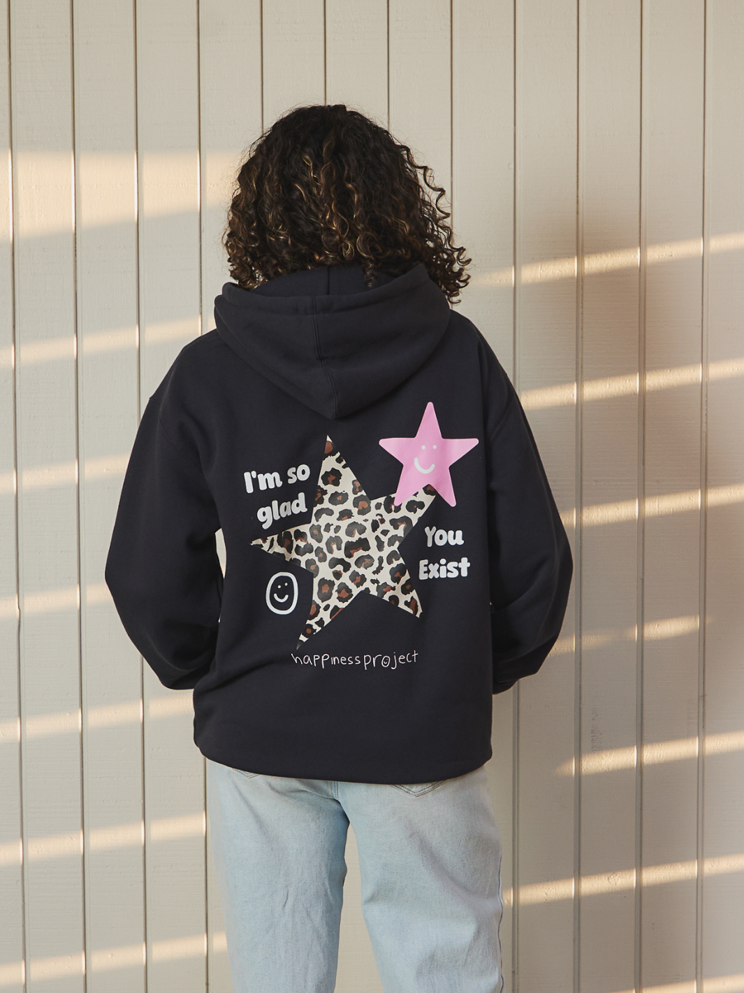 Glad You Exist Hoodie - Navy