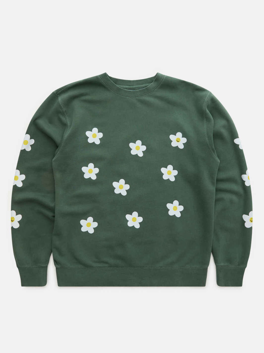 Mental Health Matters Crewneck - In Bloom Green