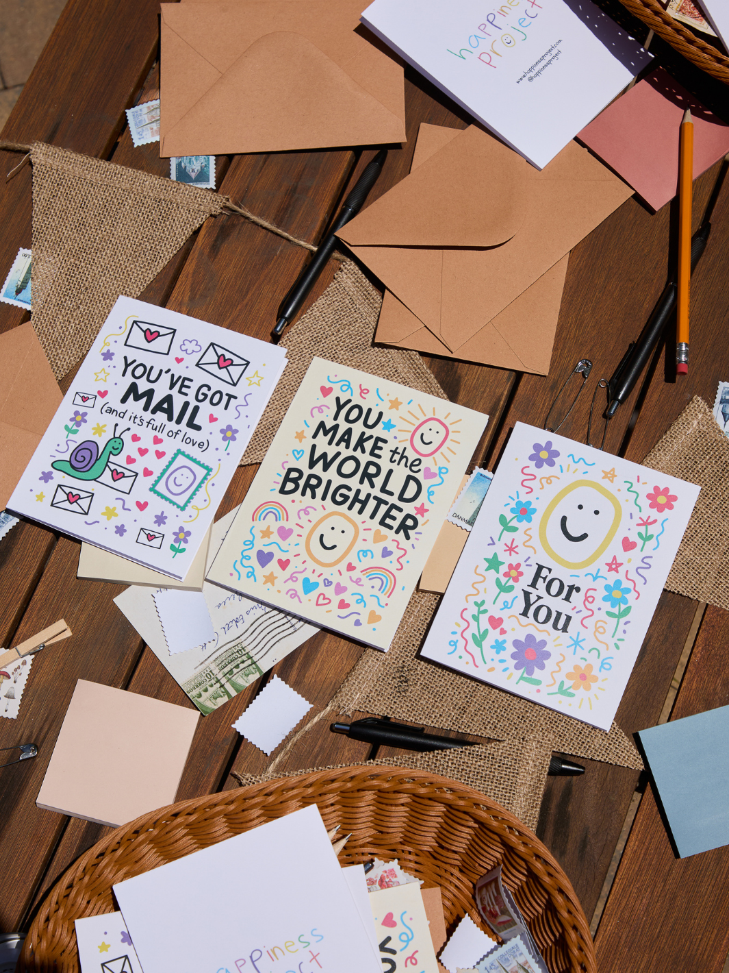 Snail Mail Greeting Cards (3-Pack)