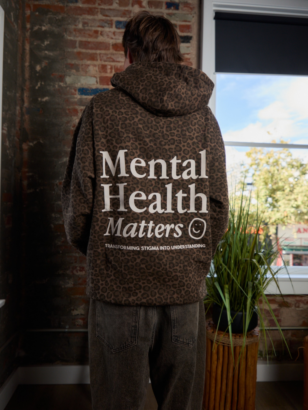 Mental Health Matters Hoodie - Leopard