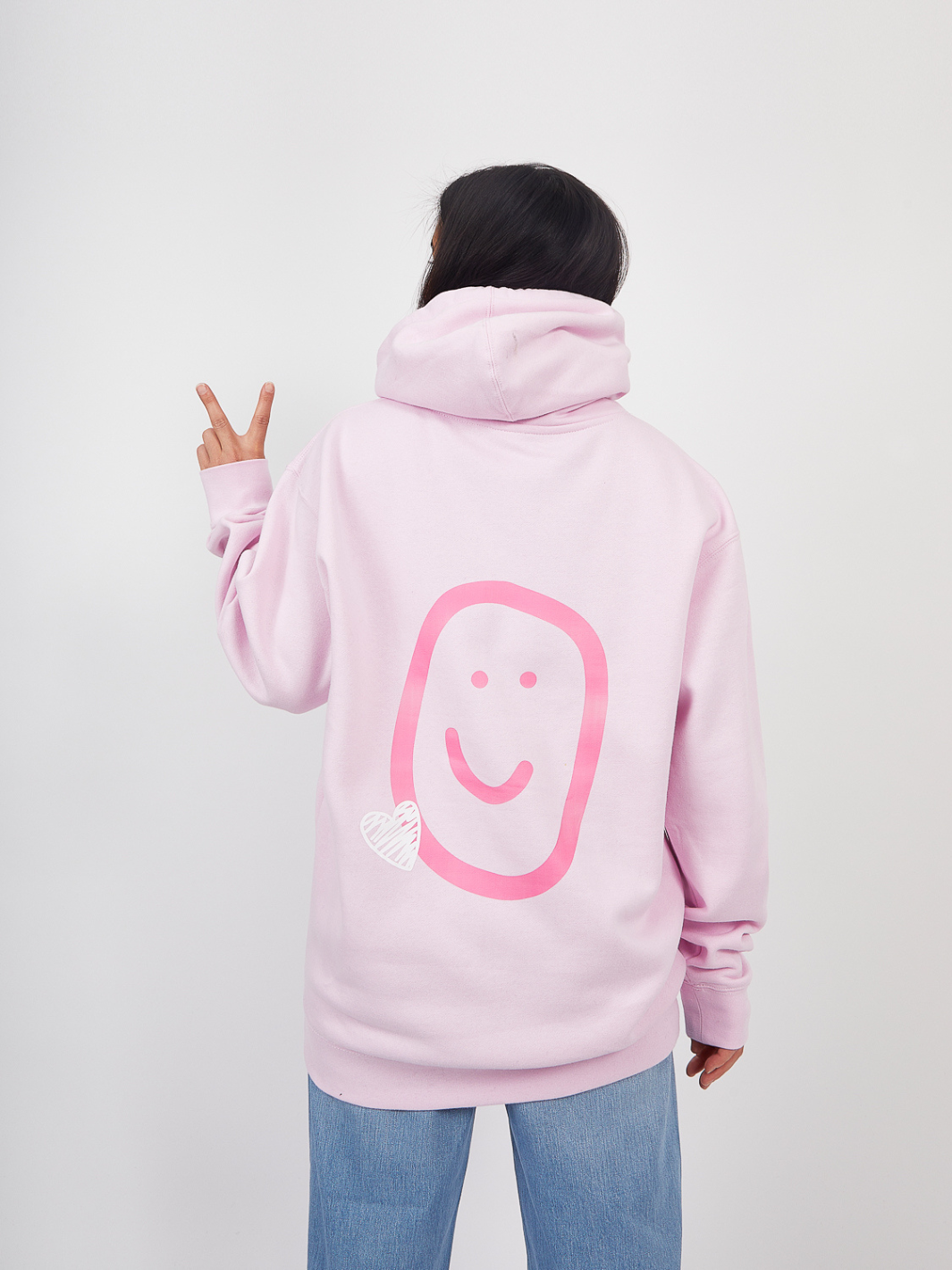 heart hoodie #color_pink