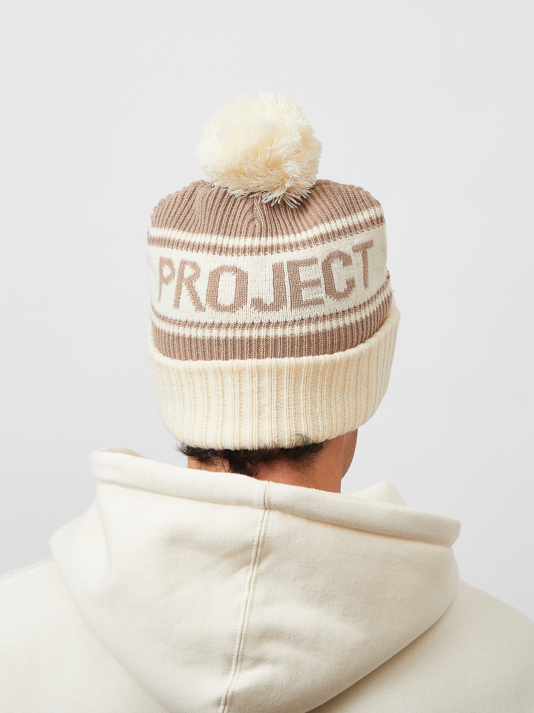 Happiness Pom Beanie - Cream