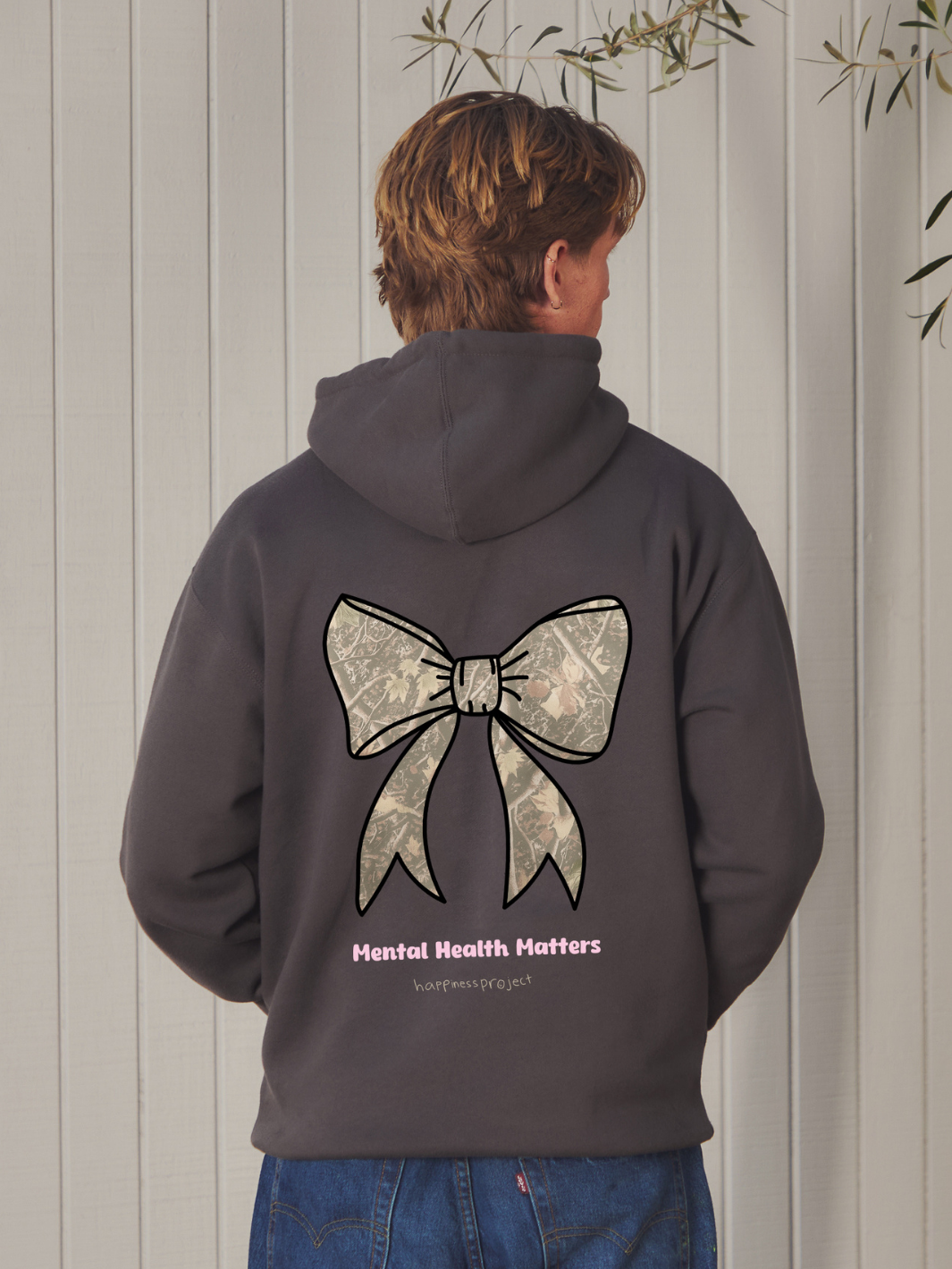 Bow Hoodie - Camo