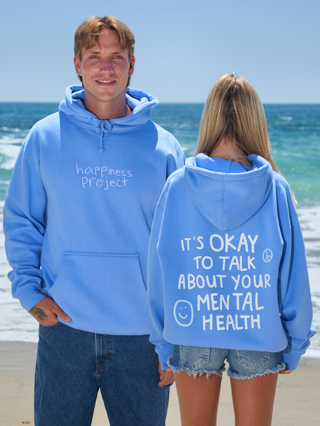 Talk About It Hoodie - Cobalt Blue