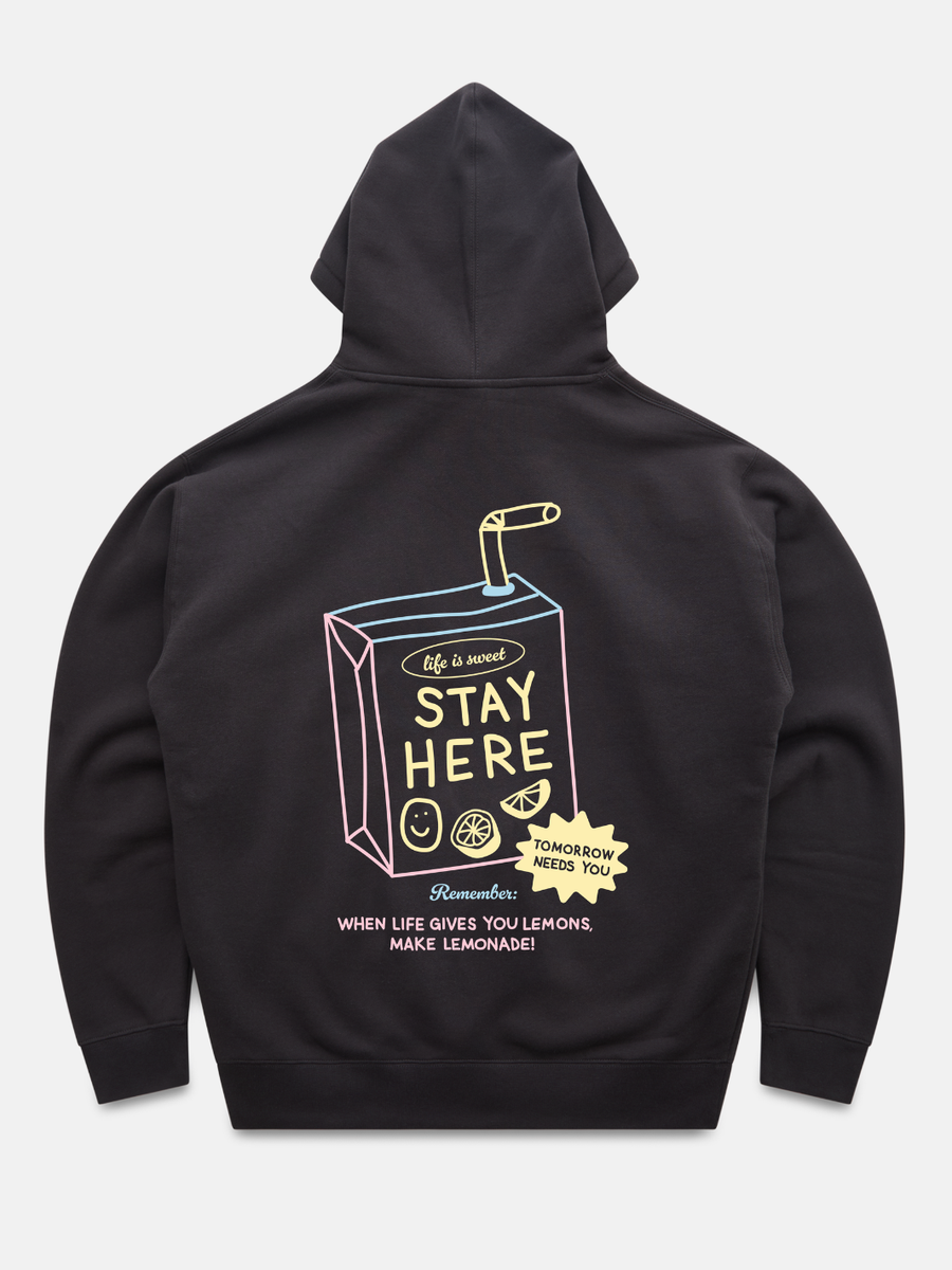 Happiness &HUMAN MADE コラボパーカー(L) Happiness Lemonade Hoodie