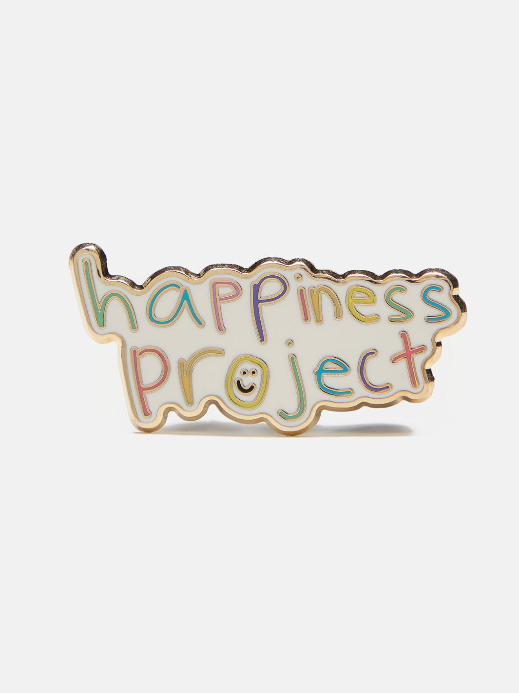 Happiness Project Logo Enamel Pin