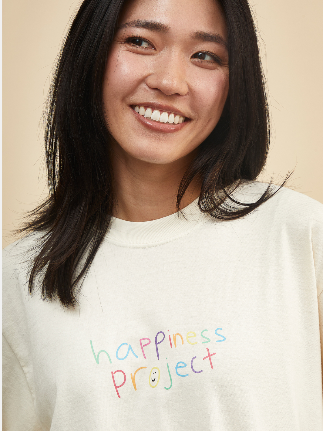 Happiness Long Sleeve - Cream