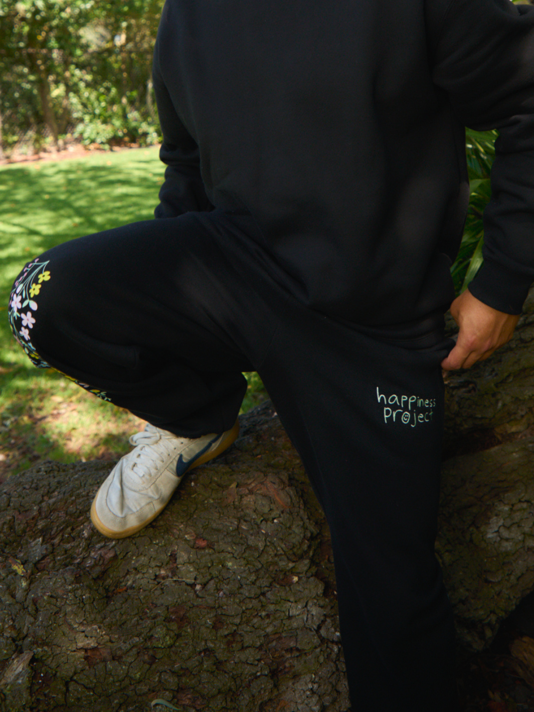 Wildflower Sweatpants - Black