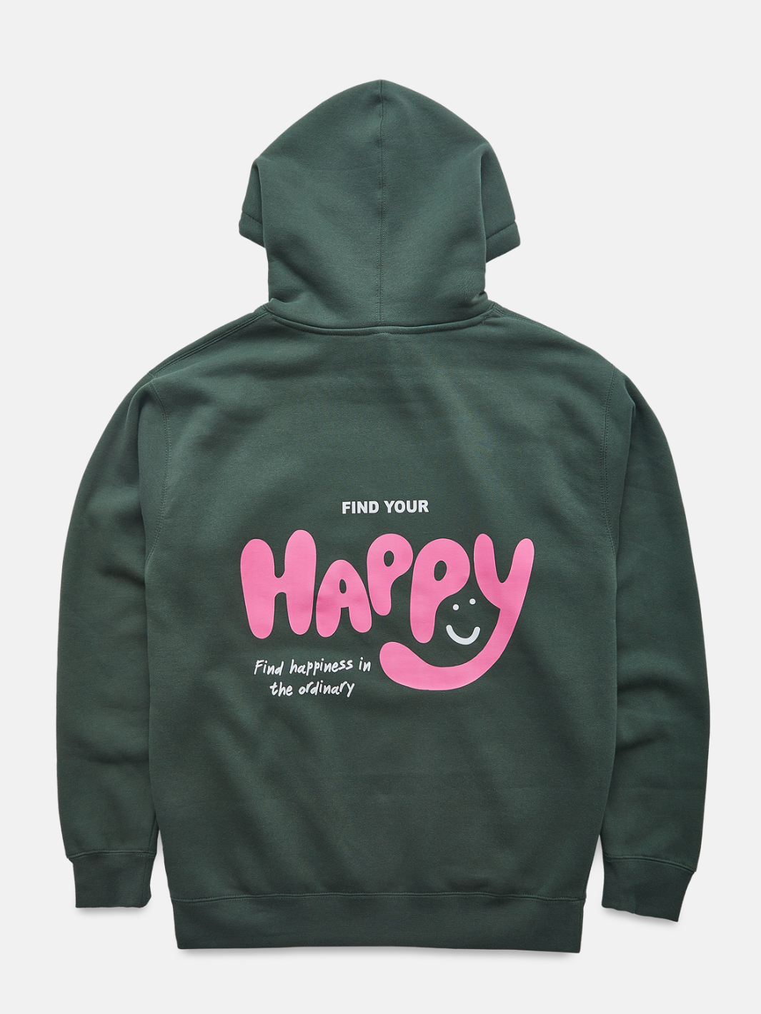 Happy Hoodie - Alpine Green