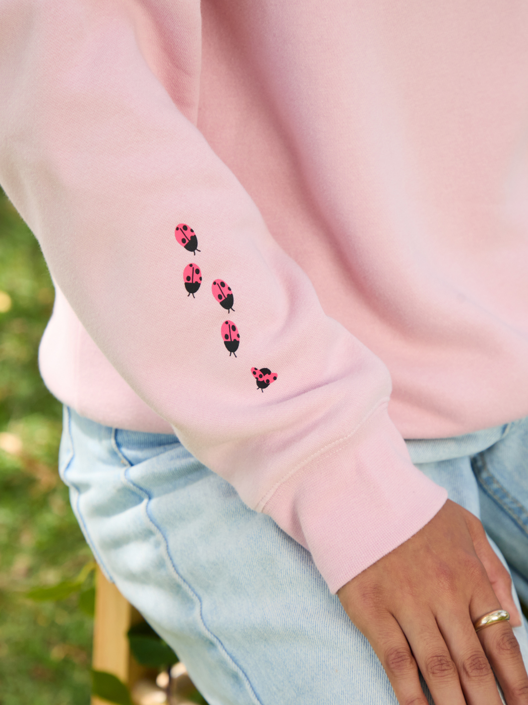 Ladybug Crewneck