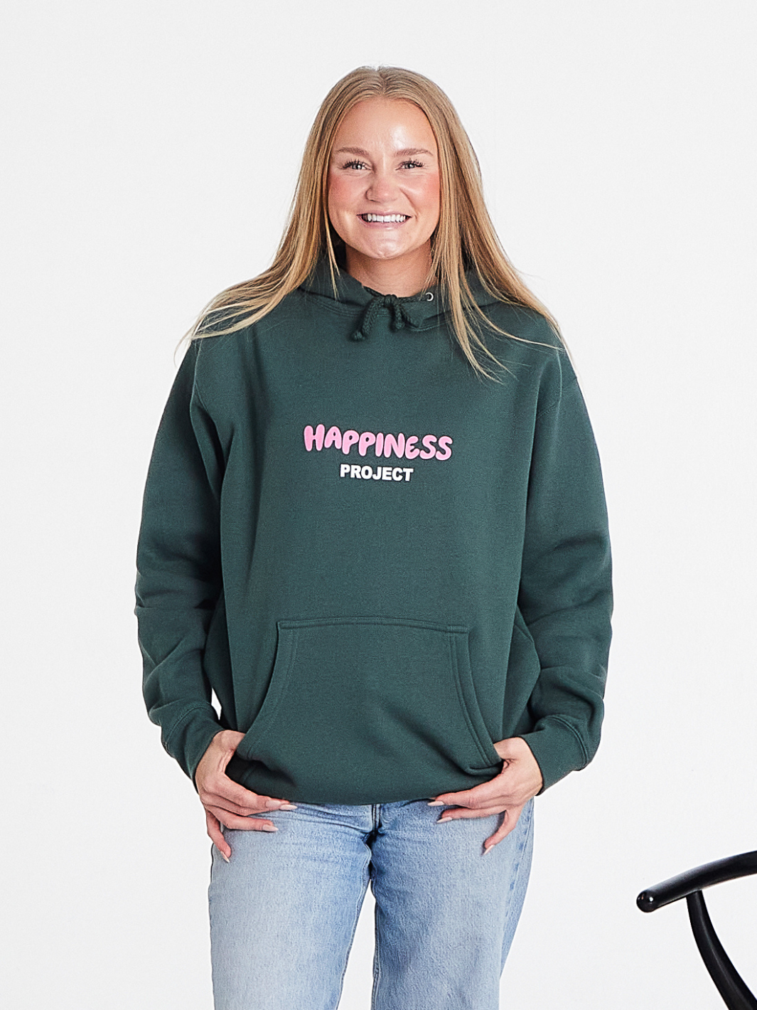 Happy Hoodie - Alpine Green