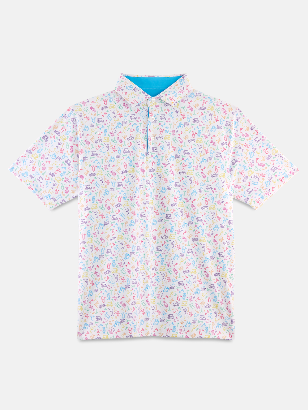 Men's Happiness Golf Polo