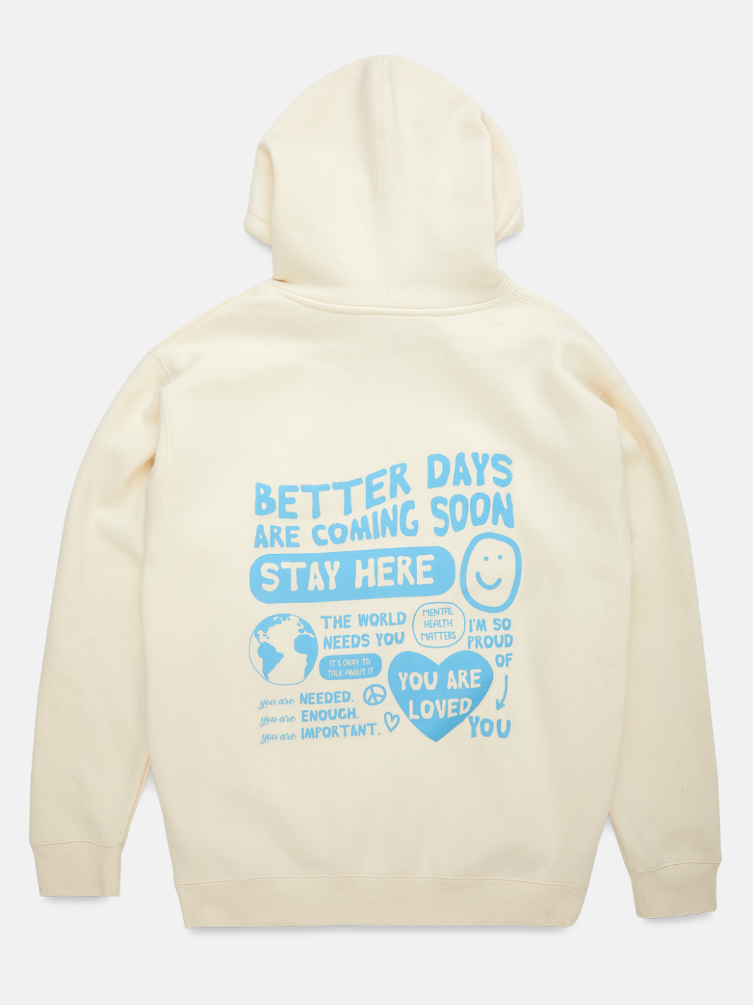 Better Days Hoodie - Cream