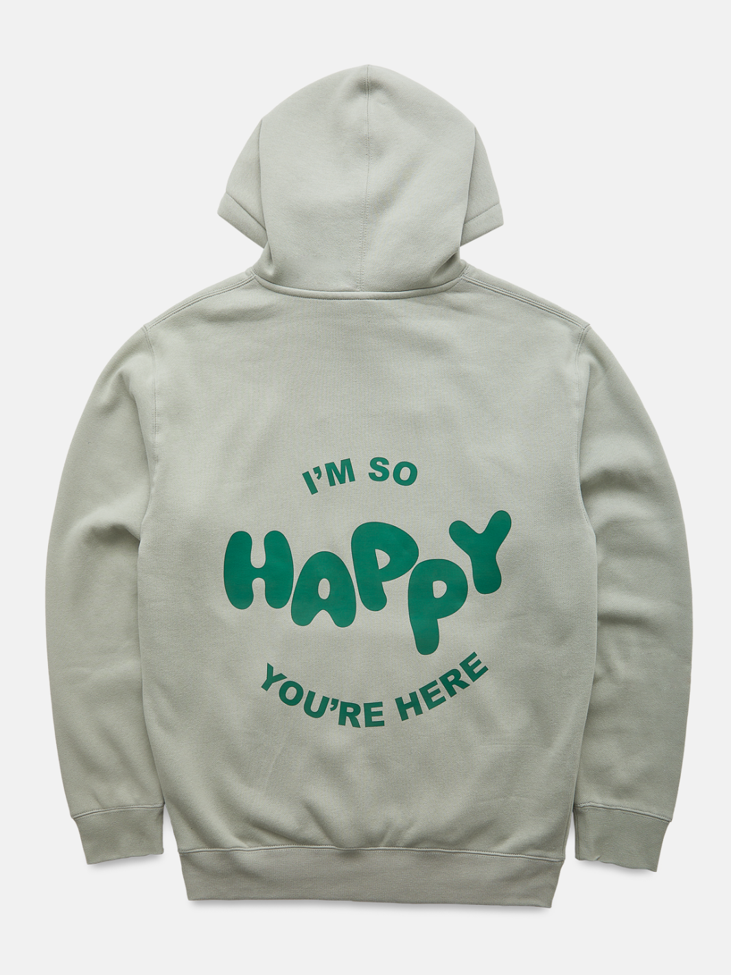 Happy You're Here Hoodie - Matcha