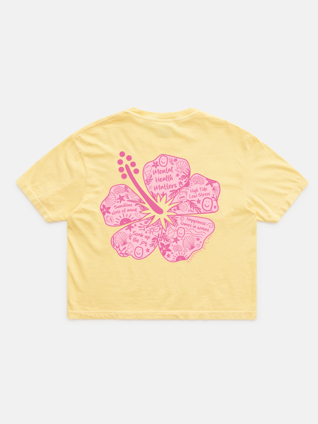 Paradise Bloom T-Shirt - Boxy Crop