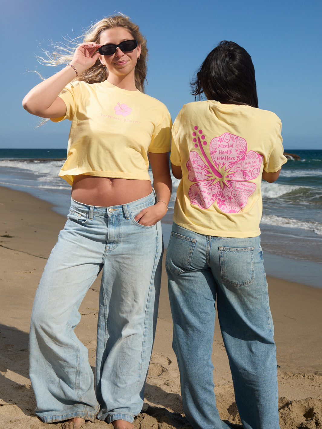 Paradise Bloom T-Shirt - Boxy Crop