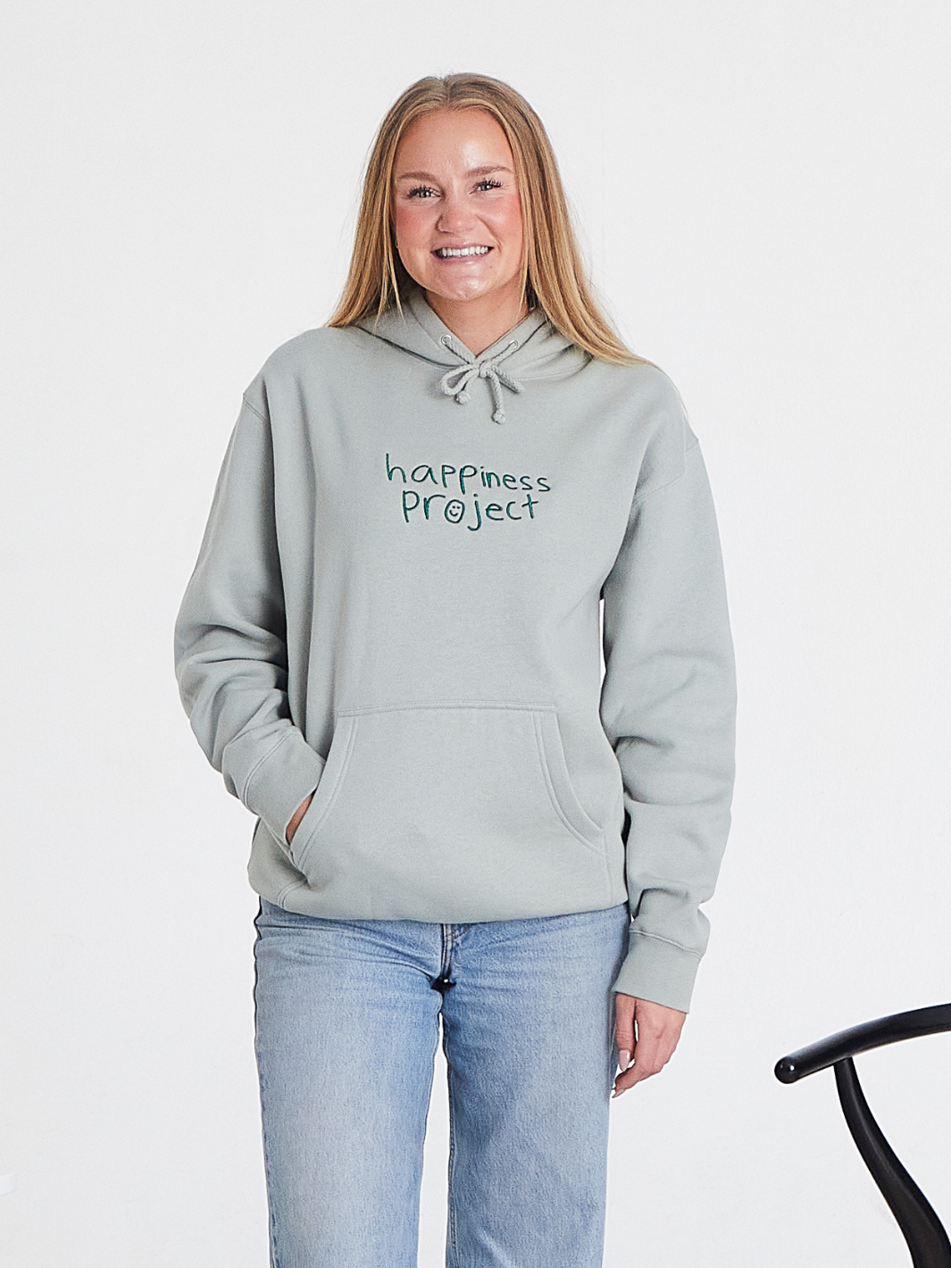 Happy You're Here Hoodie - Matcha