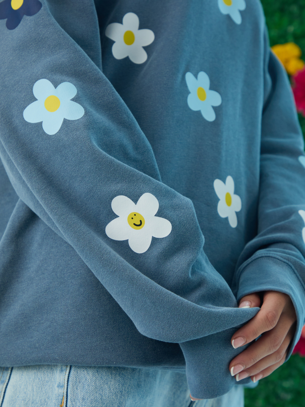 Mental Health Matters Crewneck - In Bloom