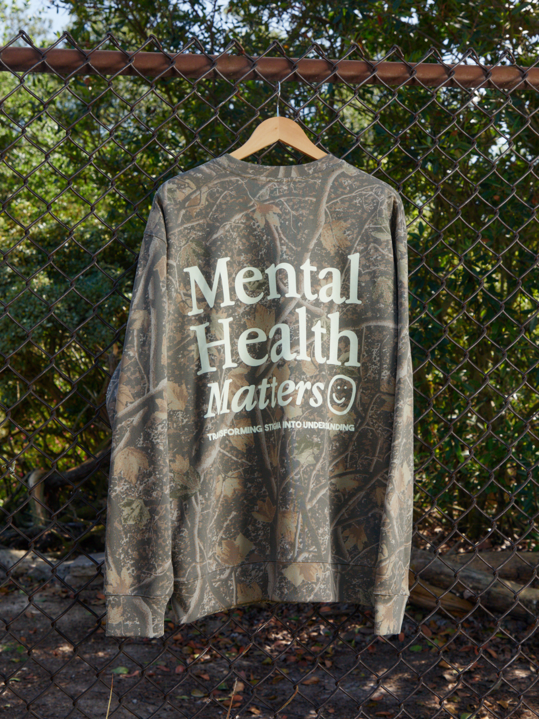 Mental Health Matters Crewneck - Camo