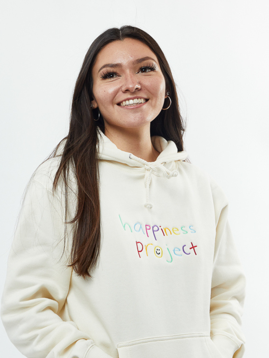 Original Happiness Hoodie - Cream