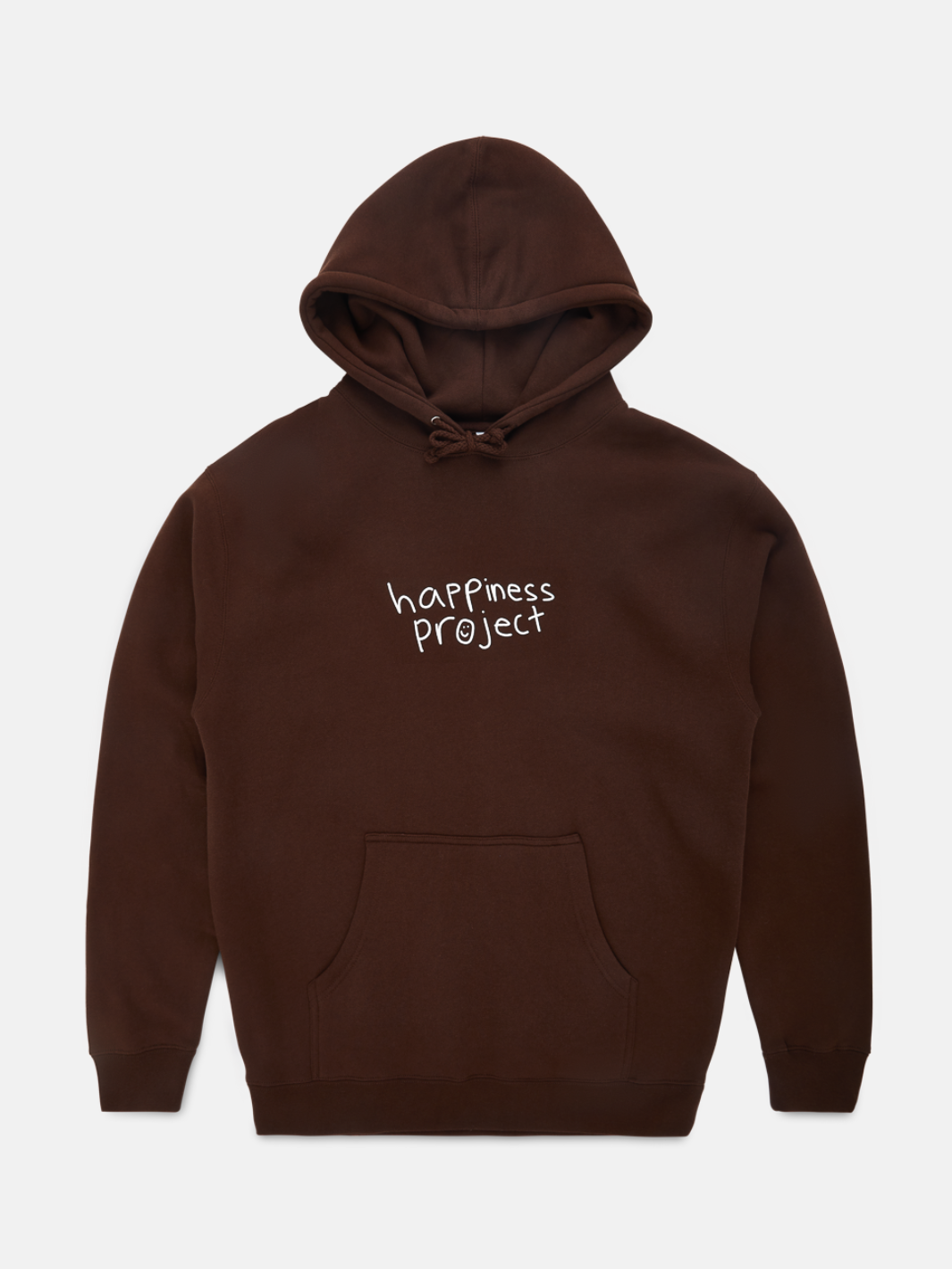 talk about it hoodie back #color_brown