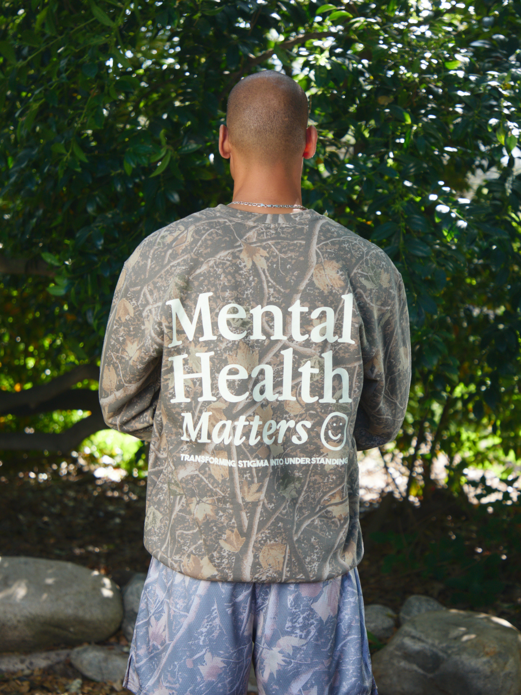 Mental Health Matters Crewneck - Camo
