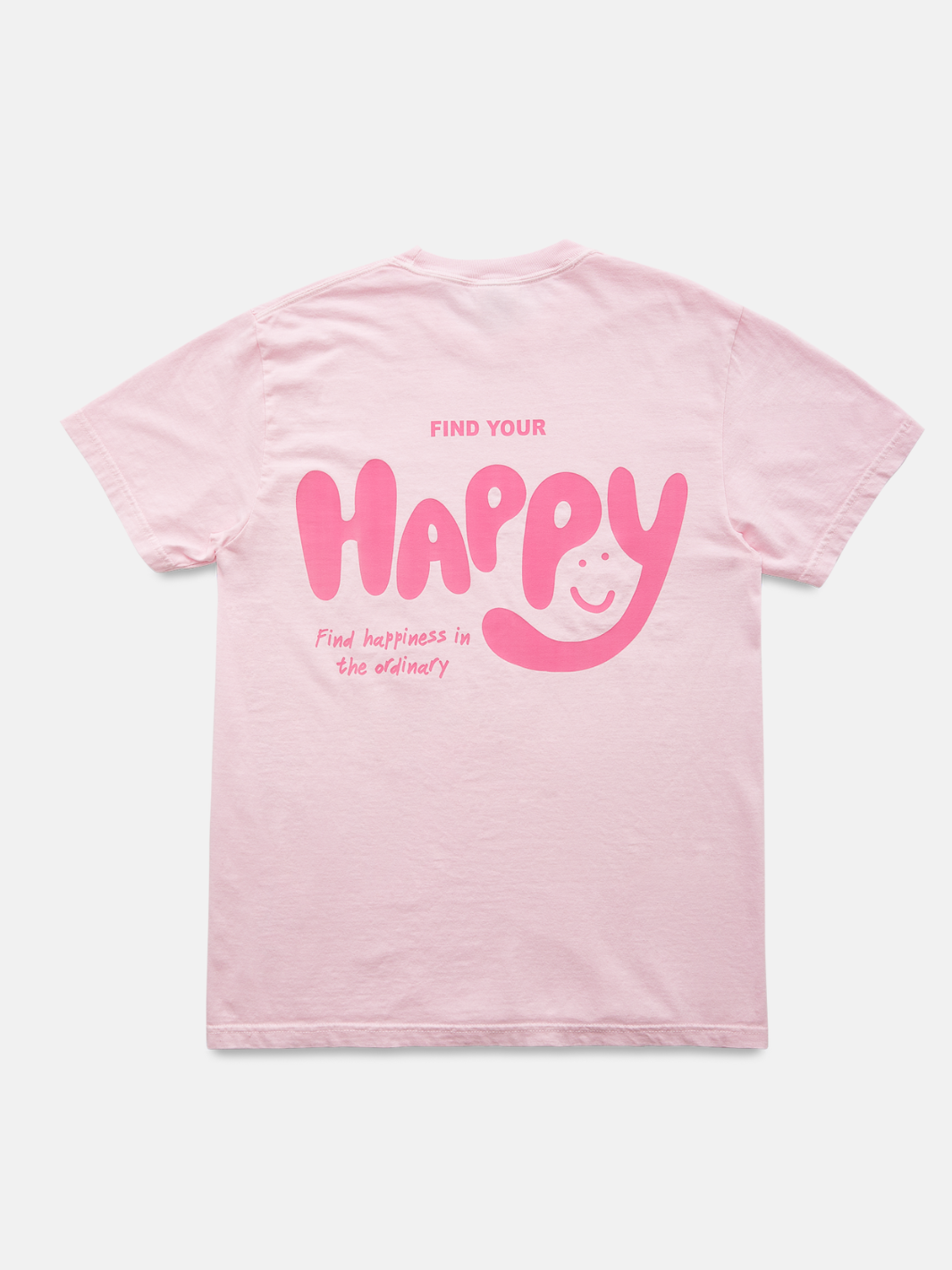 Happy T-Shirt - Pink