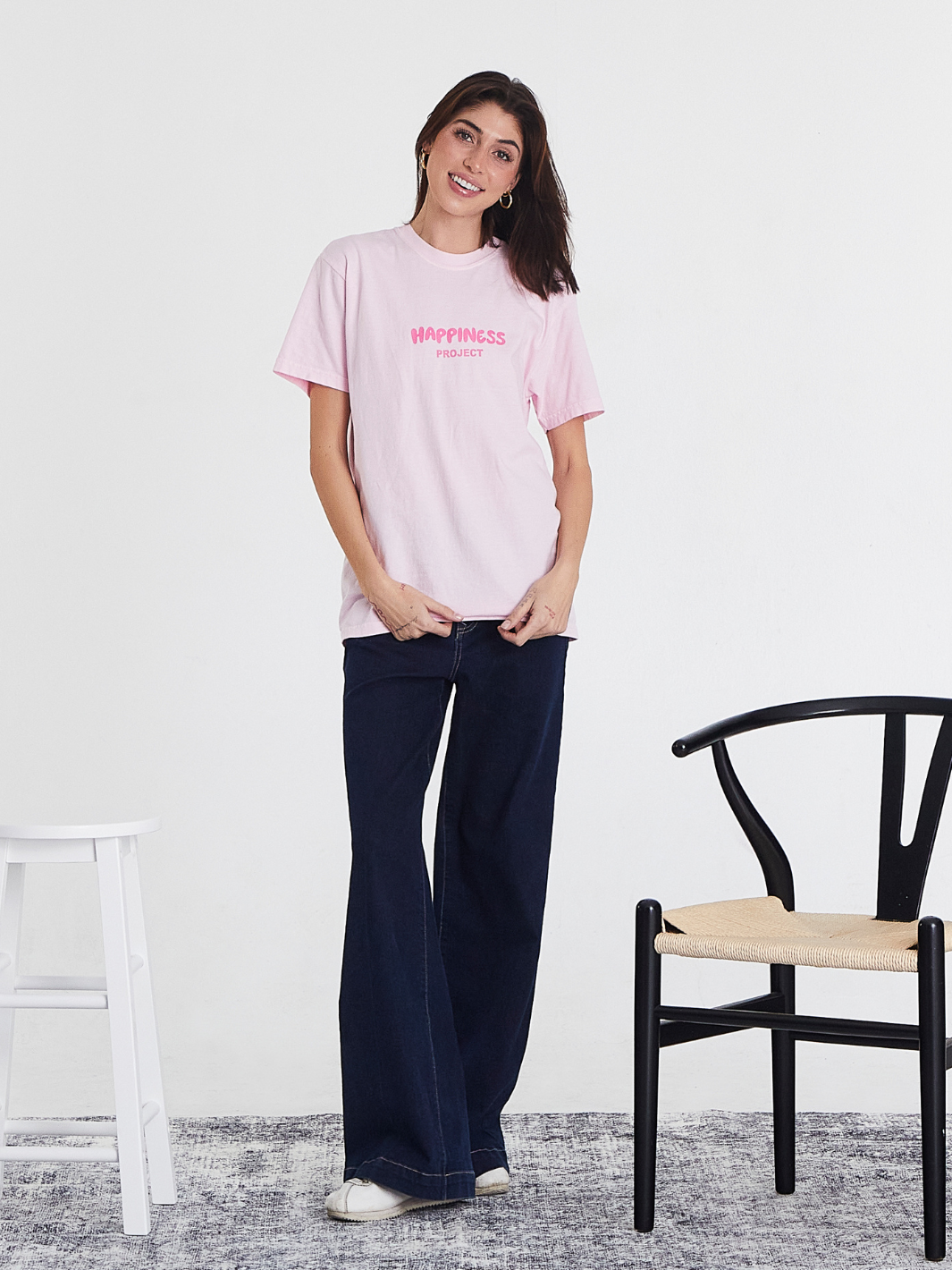 Happy T-Shirt - Pink