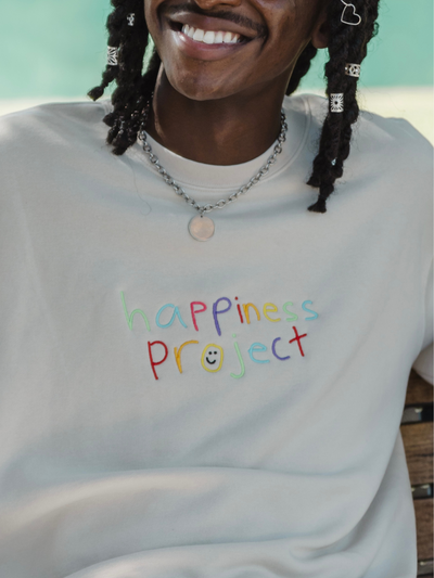 happiness project crewneck #color_cream