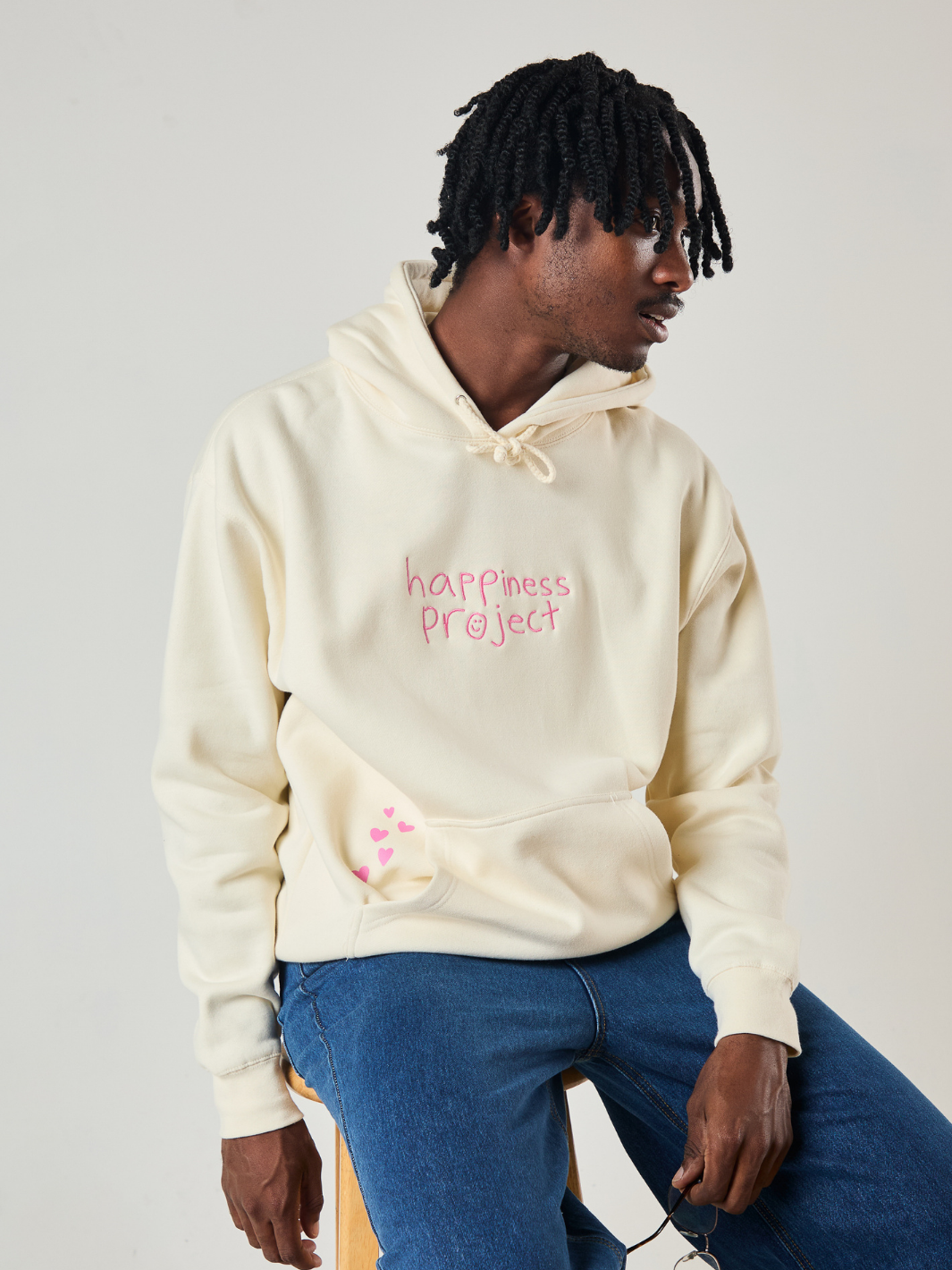 Love Yourself Hoodie - Cream