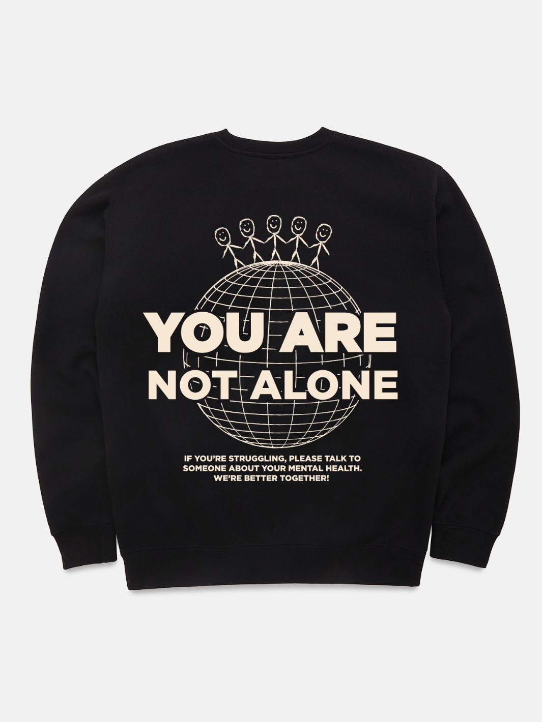 Better Together Crewneck - Black