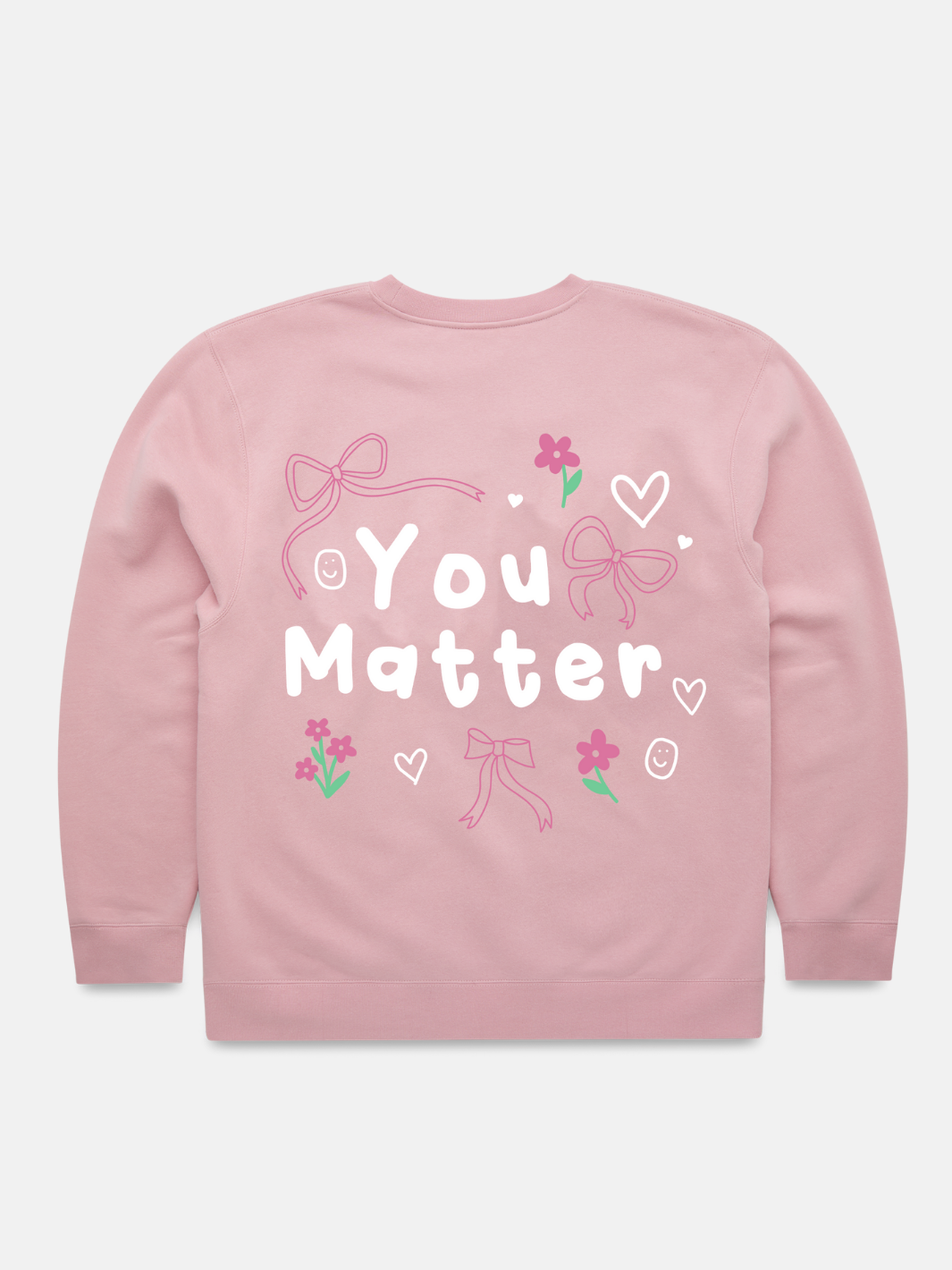 You Matter Bow Crewneck