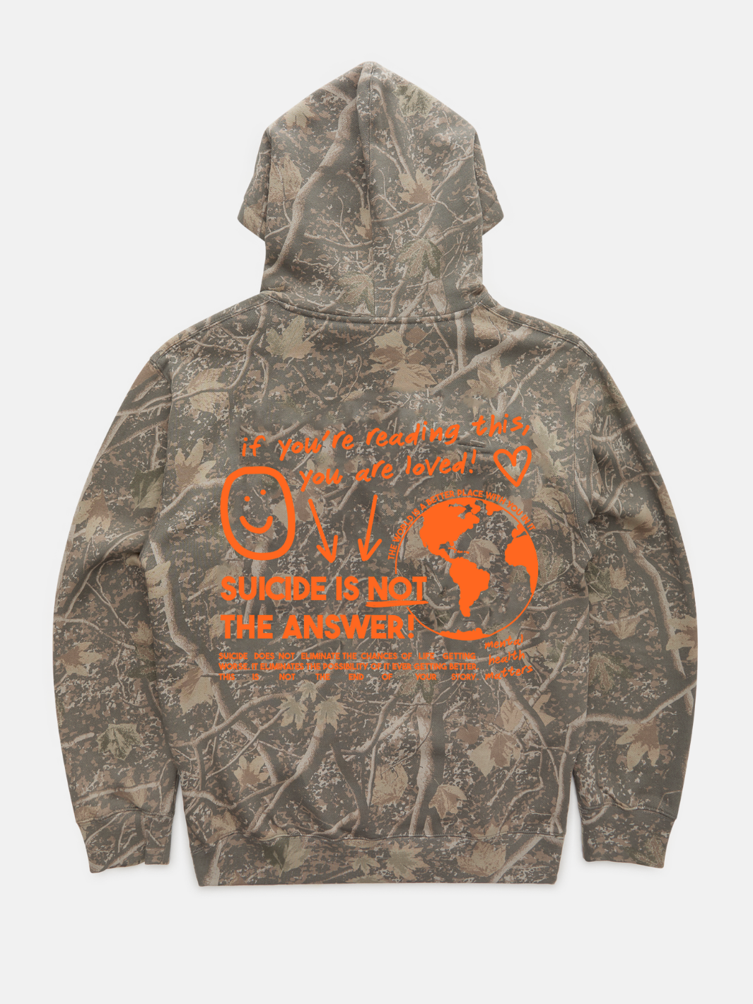 Not the Answer Hoodie - Camo