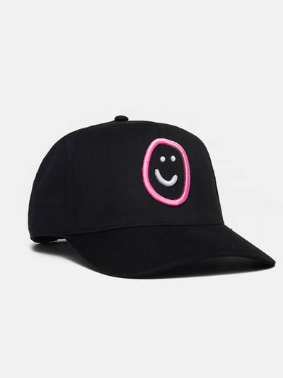 the nick hat front #color_black-pink