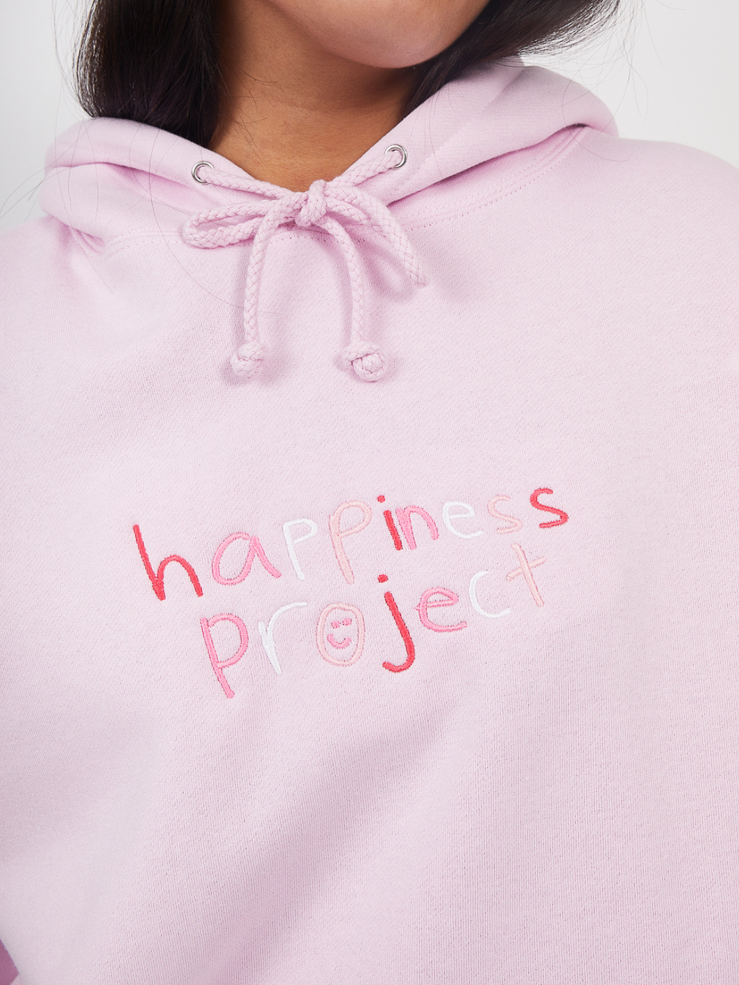 Heart Hoodie - Light Pink