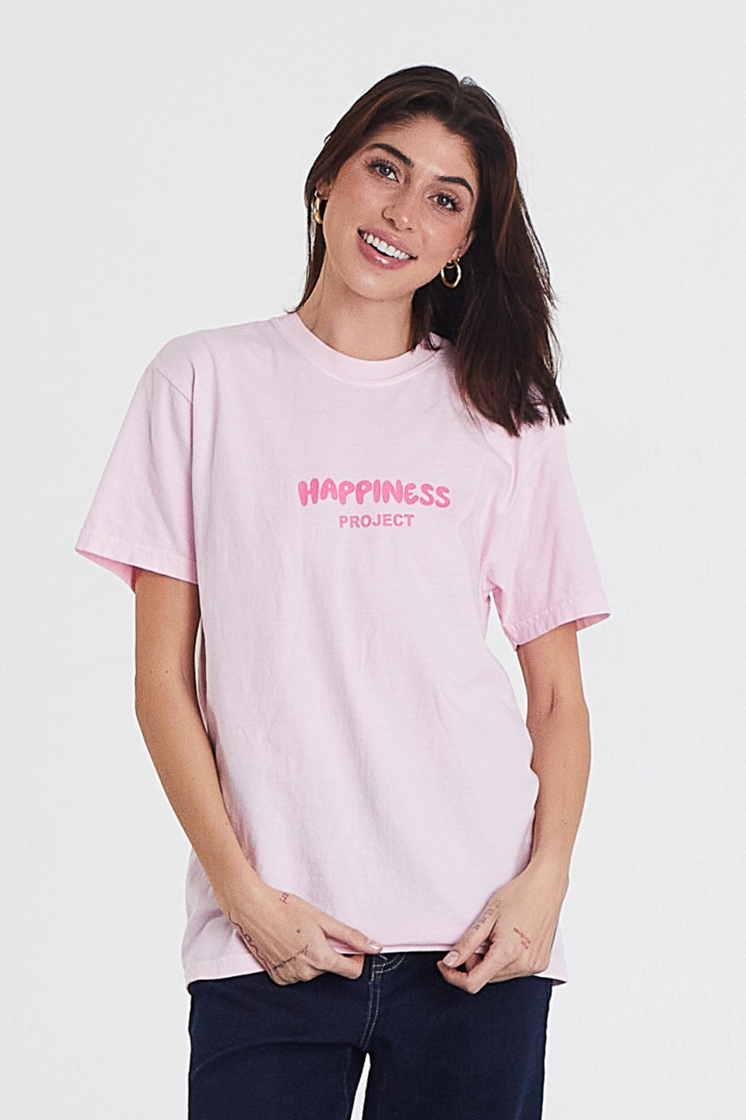 Happy T-Shirt - Pink