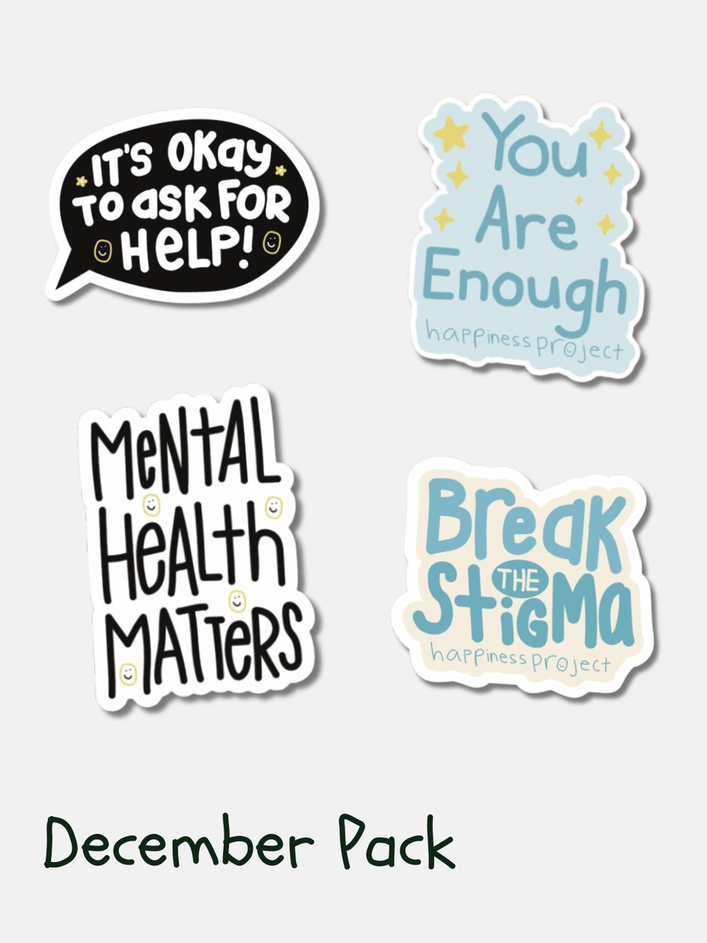 Project Hope Sticker Happiness Project Sticker Club