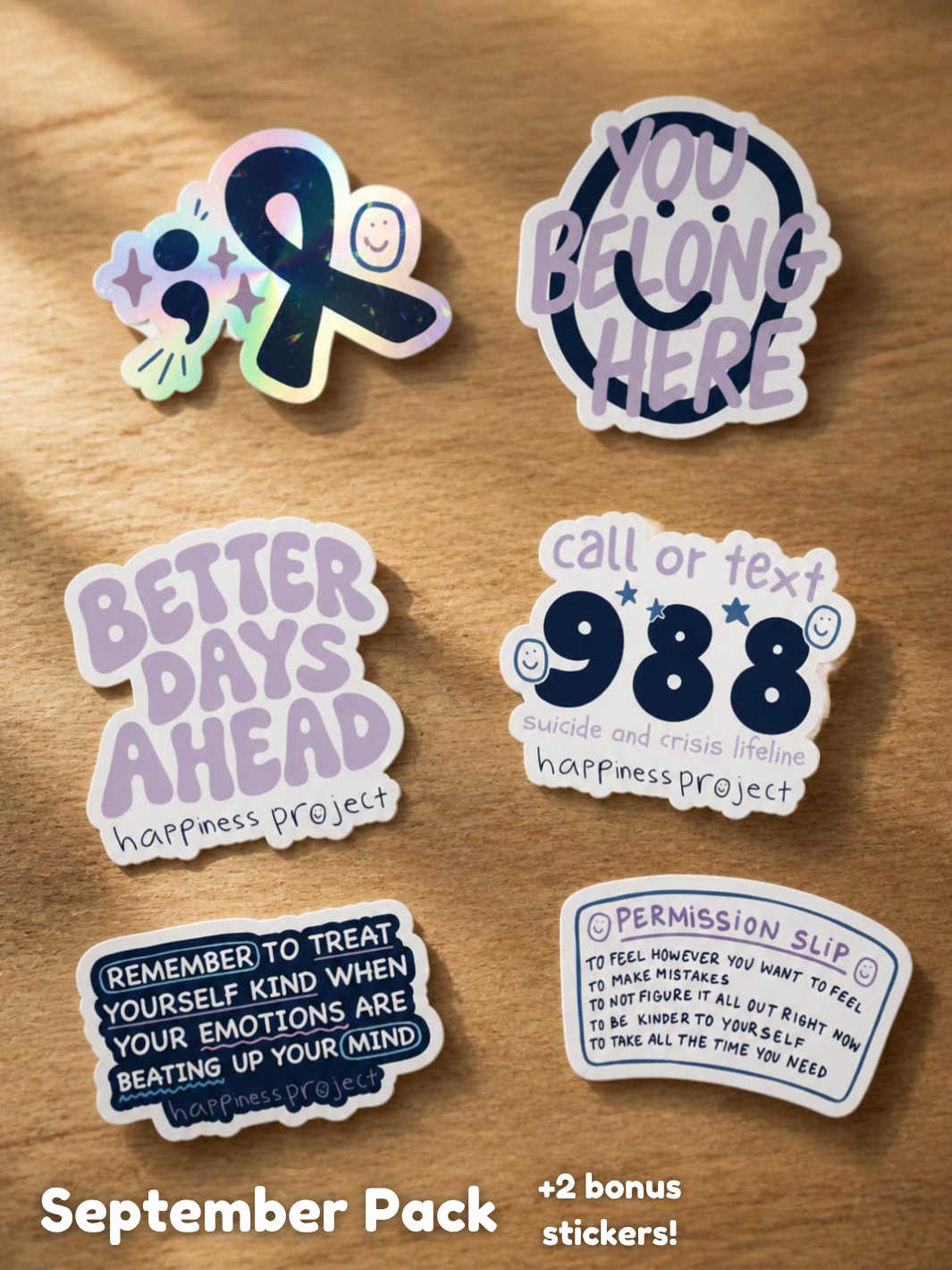 Happiness Project Sticker Club